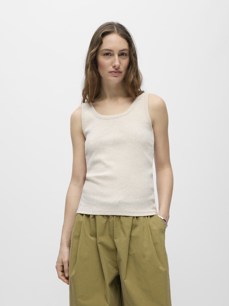 OBJECT Moli Sli Tank Top Humus Melange