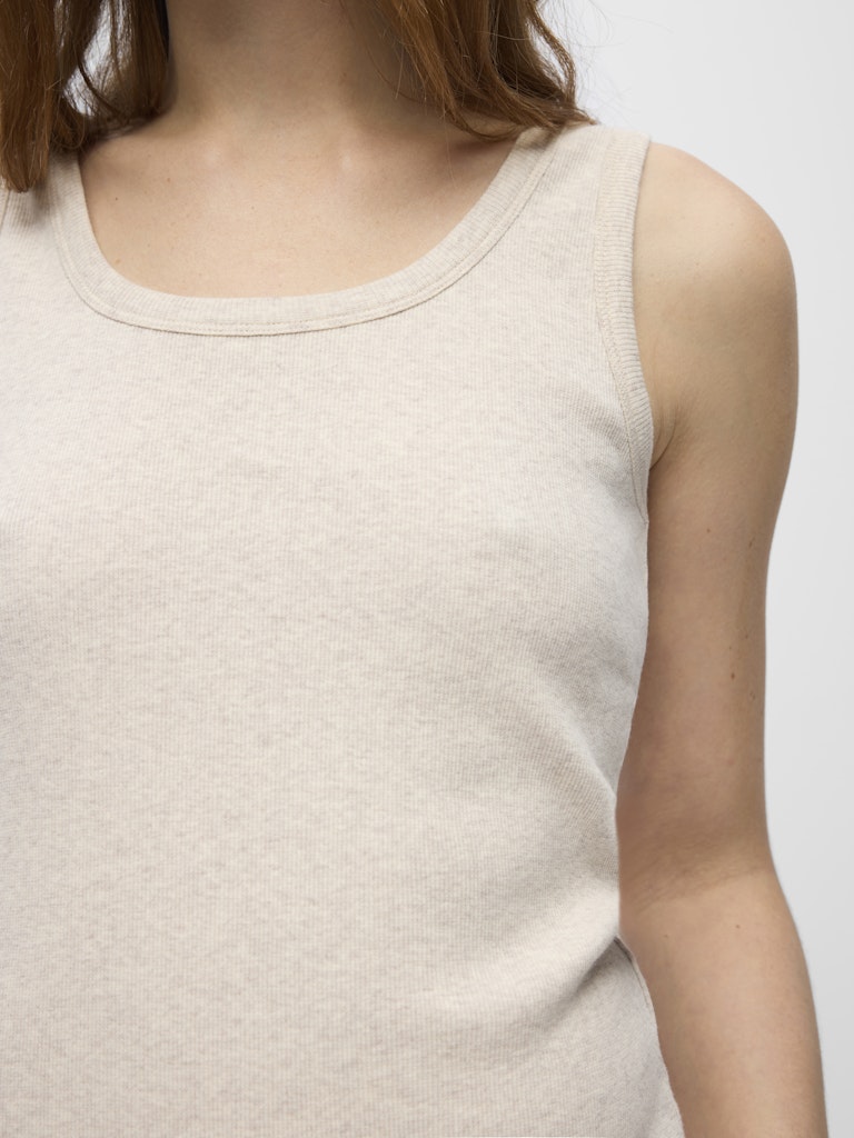 OBJECT Moli Sli Tank Top Humus Melange