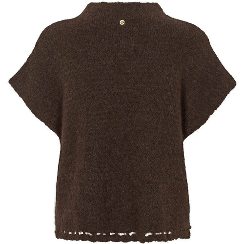 PBO Vallio Strik Vest Chocolate Brun