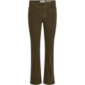 Pieszak PD Jelena Jeans Baby Cord Dark Olive Grøn
