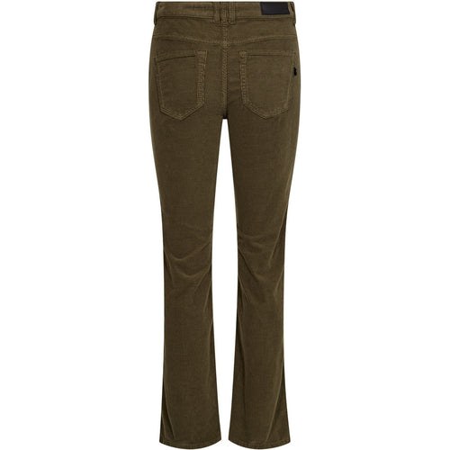 Pieszak PD Jelena Jeans Baby Cord Dark Olive Grøn