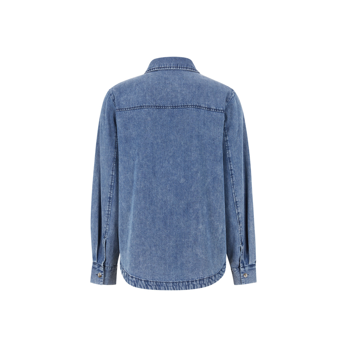 Soft Rebels Keira Bluse Denim Dark Blå