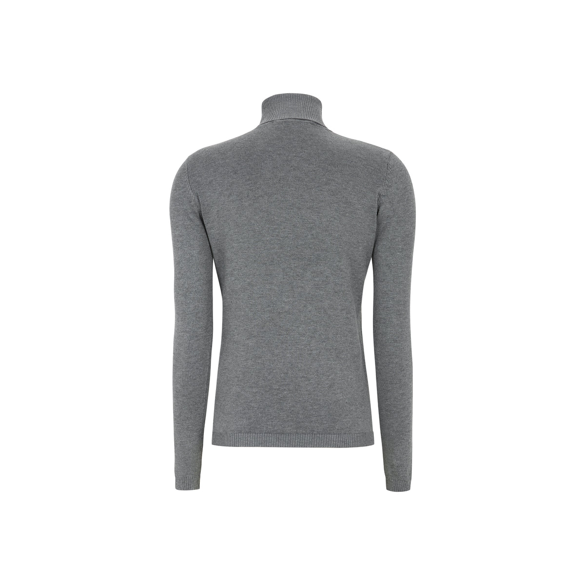Soft Rebels Marla Rollneck Strik Medium Grå Melange