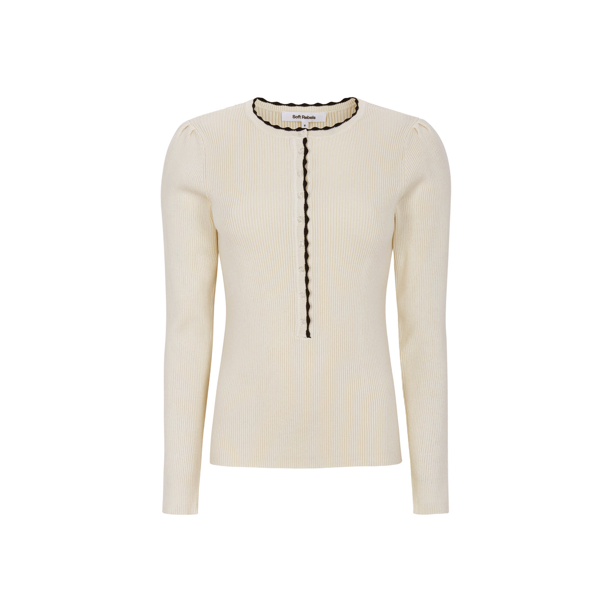 Soft Rebels Jude Strik Arctic Wolf Creme
