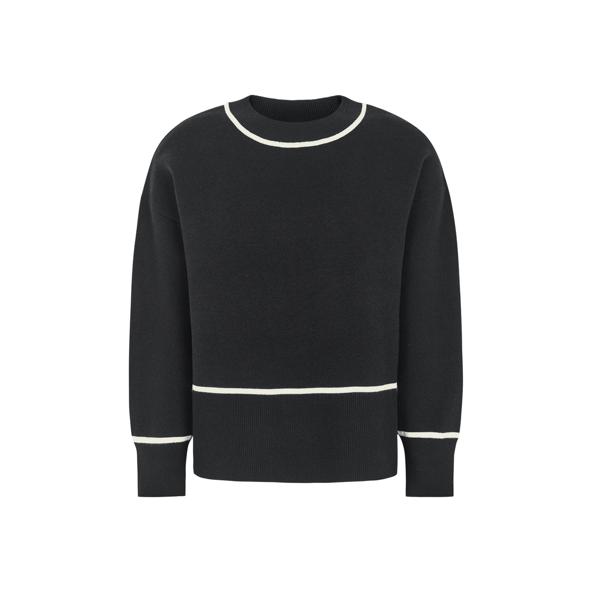 Soft Rebels Flora Strik Sort