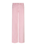 Red Button Claudette Jeans Slanted Seams Twill L33 Satin Rosa