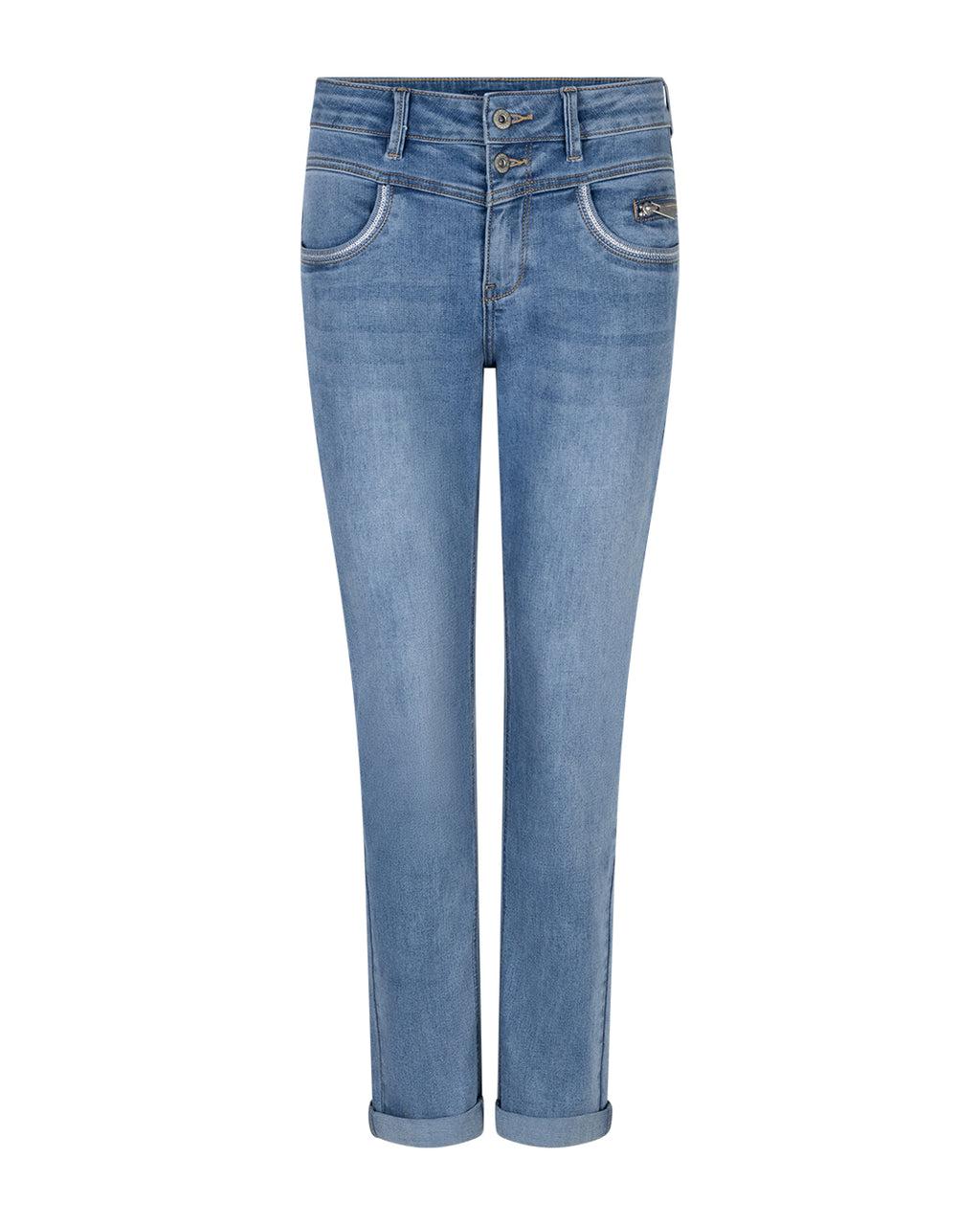 Red Button Sienna Jeans Stoneused Blå