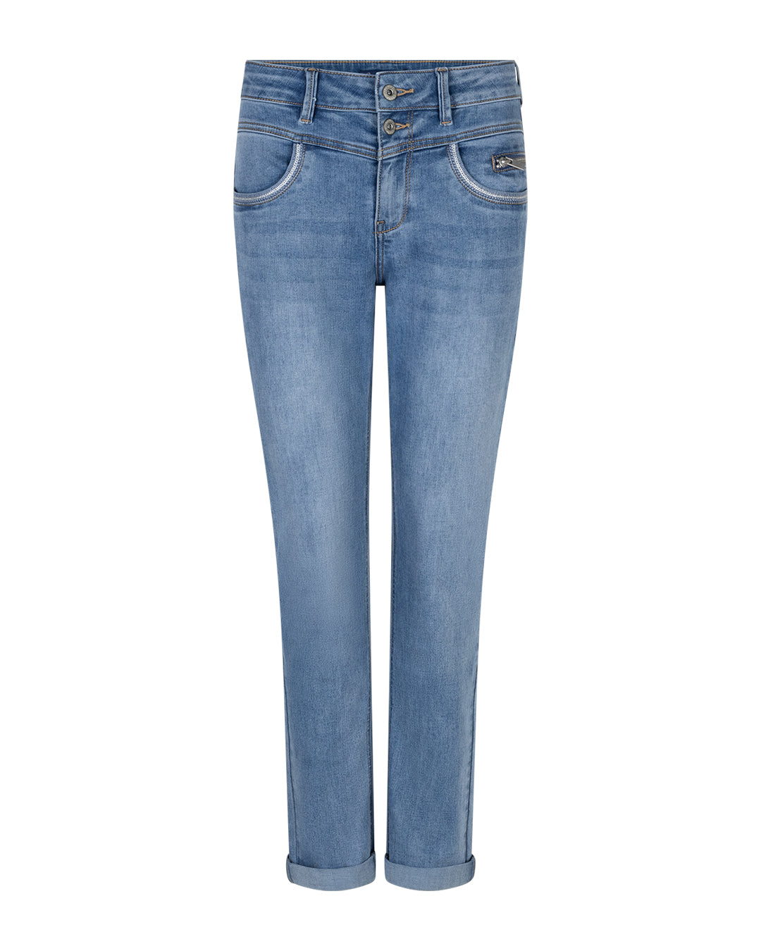 Red Button Sienna Jeans Stoneused Blå