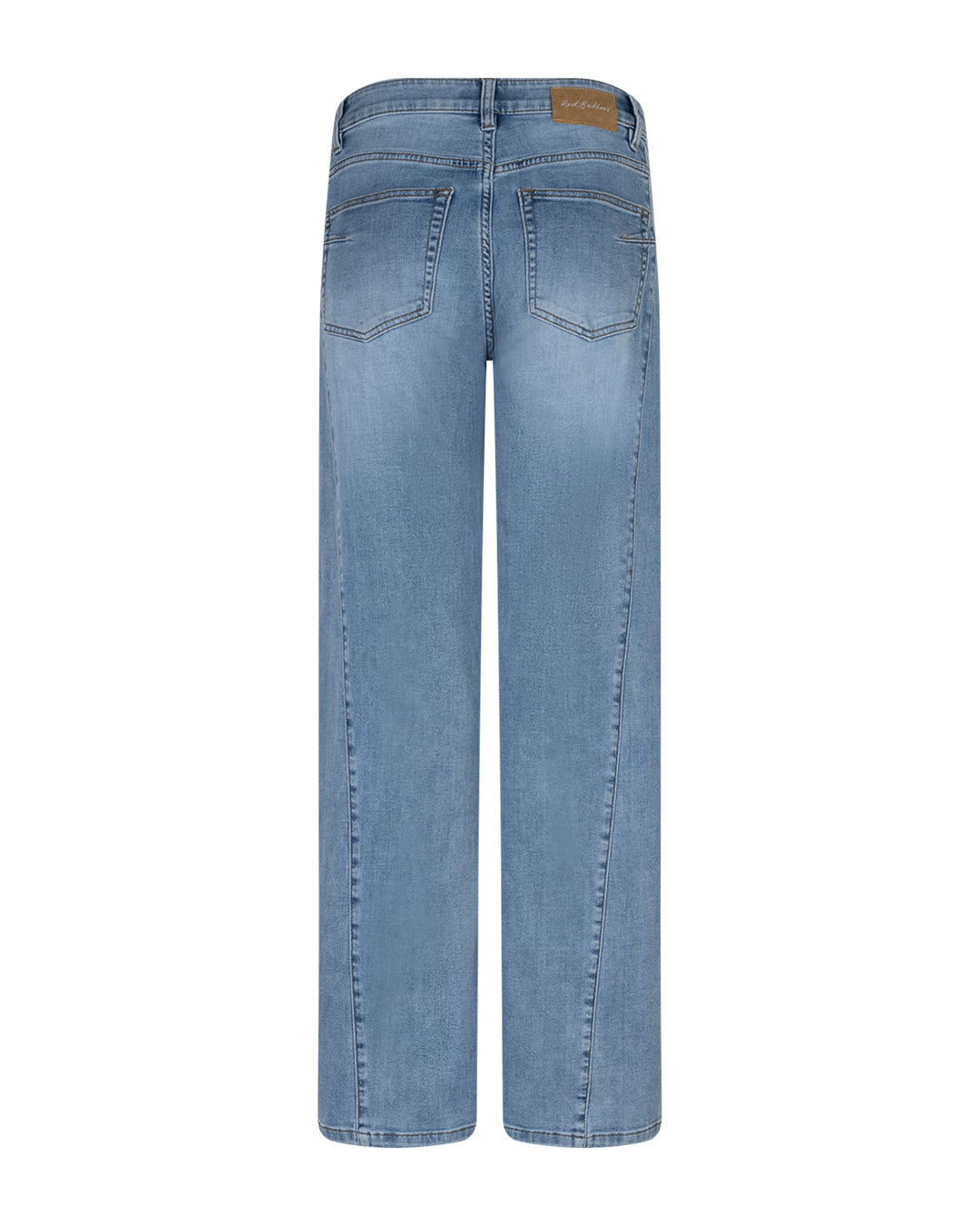 Red Button Claudette Jeans Slanted Seam L33 Lys Blå
