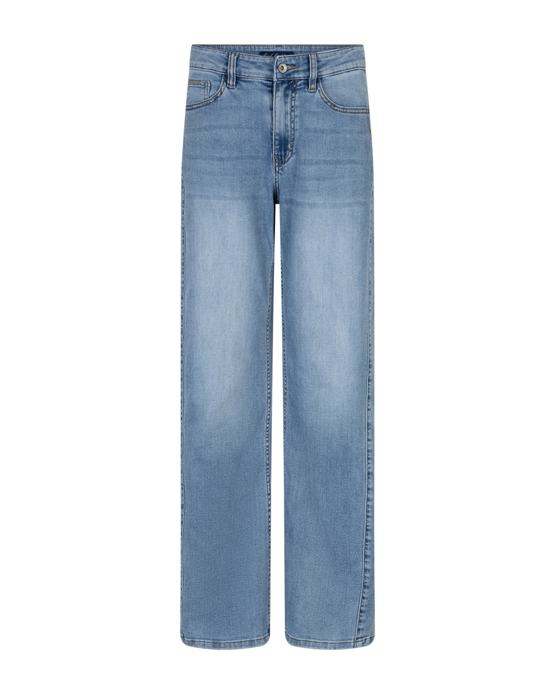 Red Button Claudette Jeans Slanted Seam L33 Lys Blå