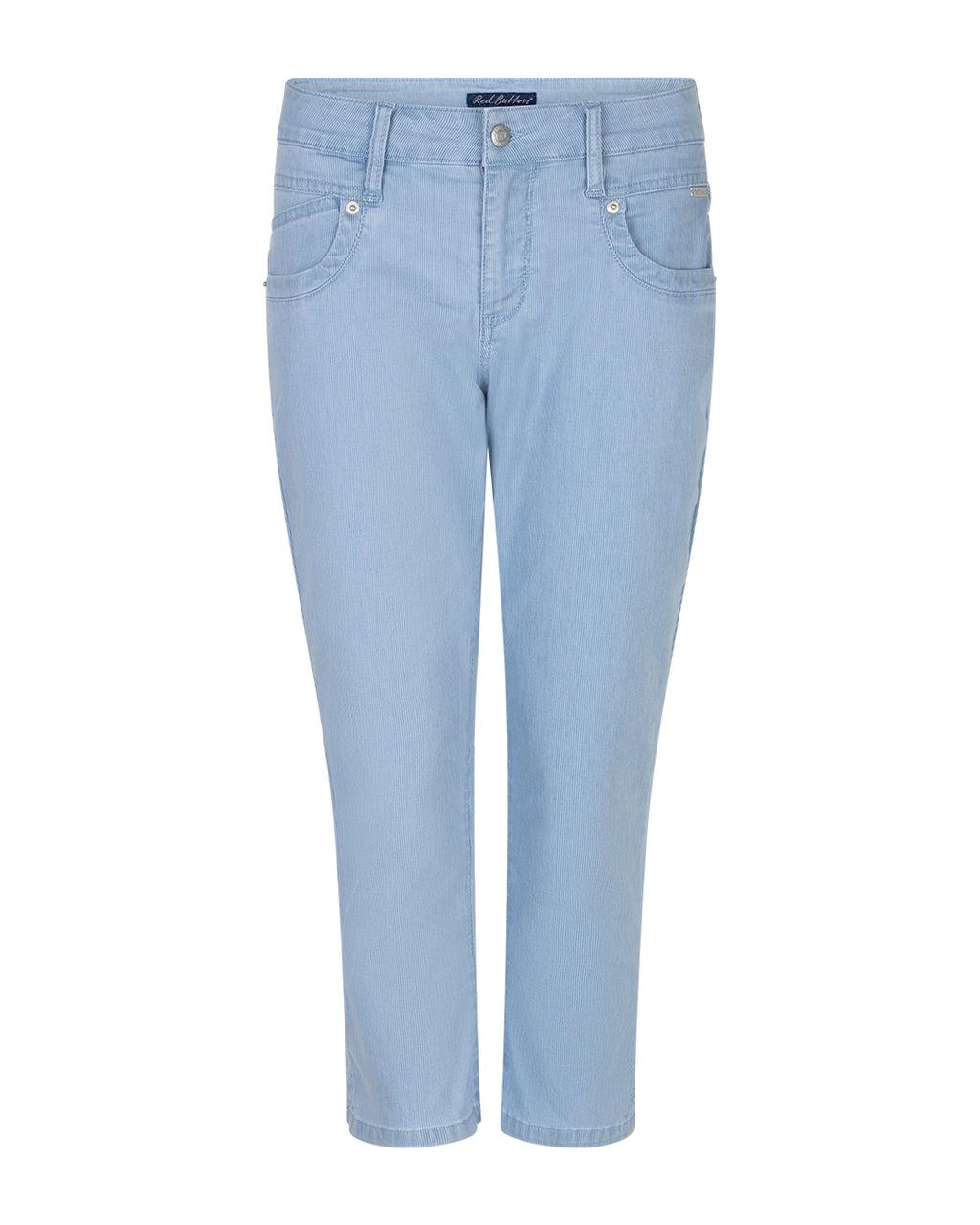 Red Button Sissy Capri Buks Fancy Chambray L23 Bleach Blå