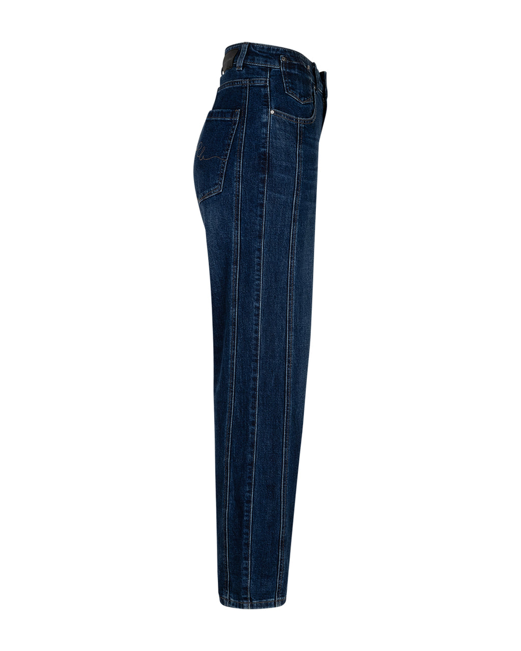 Red Button Caitlina Jeans Side Patch L29 Dark Stone Blå