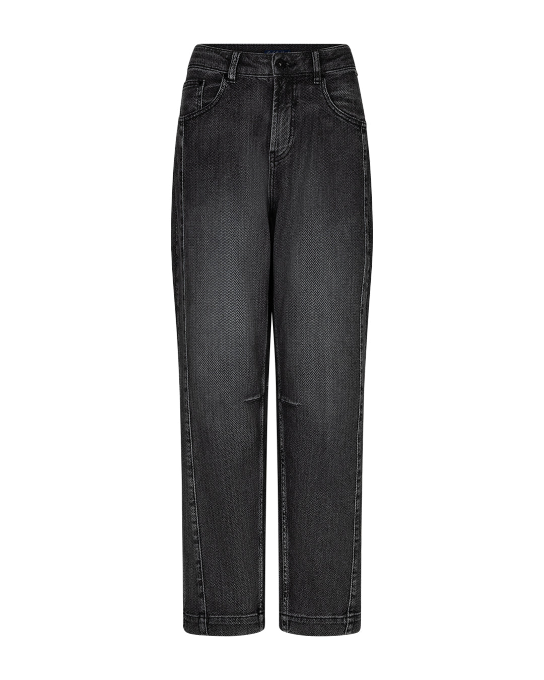 Red Button Caitlina Jeans Side Patch Herringbone L29 Used Grå