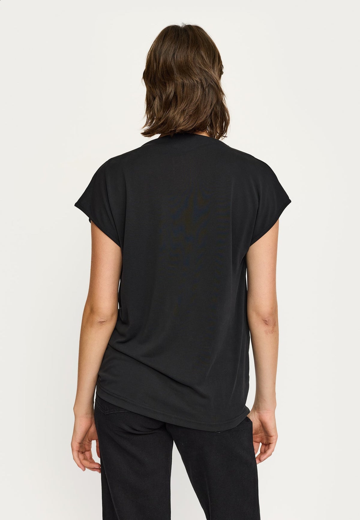 Soft Rebels Ella Top Draped Sort