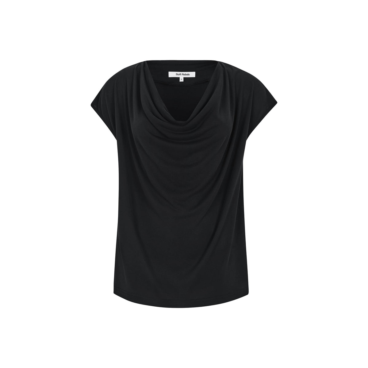 Soft Rebels Ella Top Draped Sort