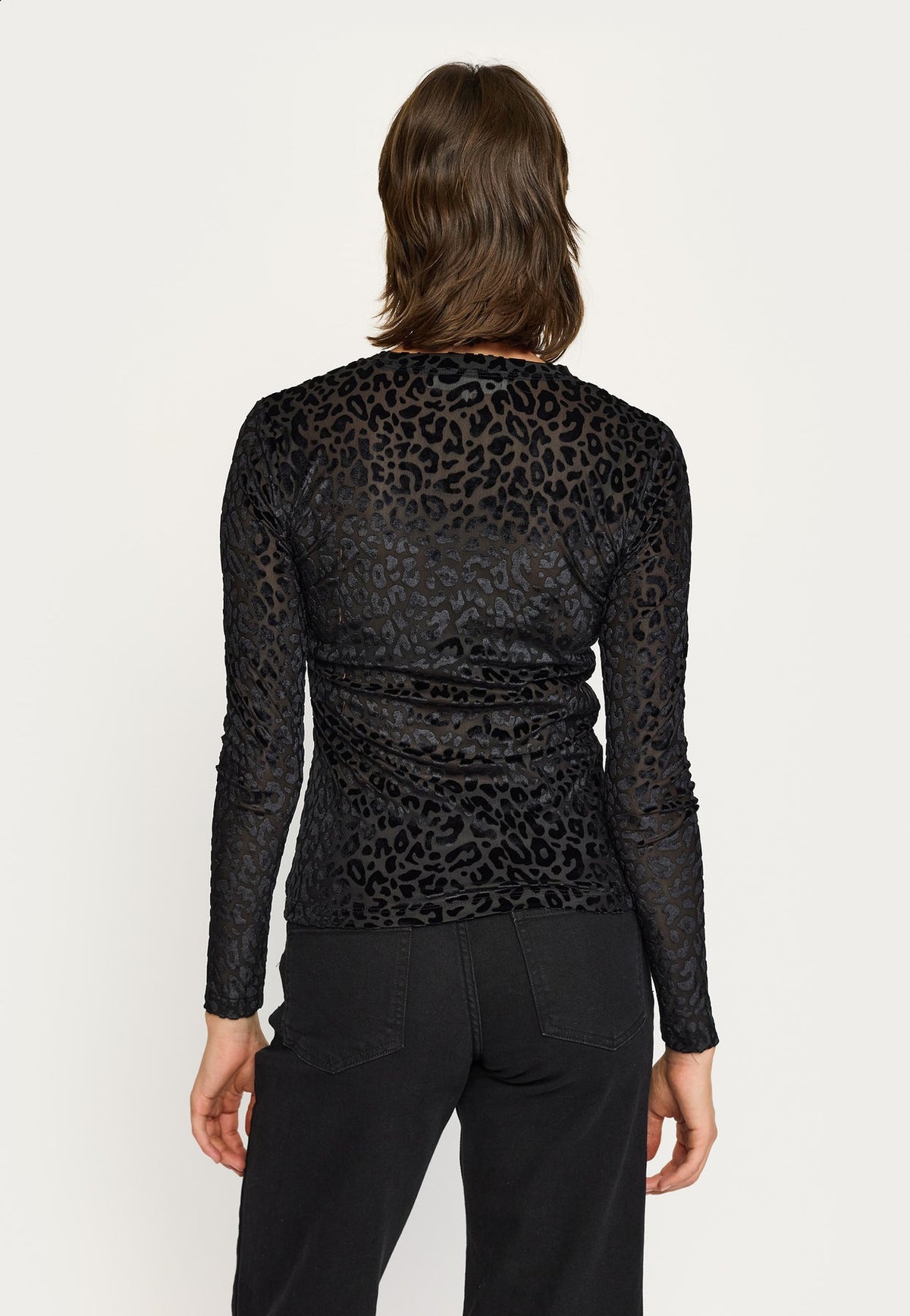 Soft Rebels Zaria Top Langærmet Sort