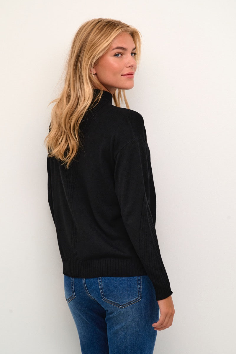 KAFFE Nelly Pullover Sort