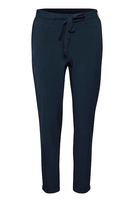 KAFFE Jillian Belt Buks Marine Blå
