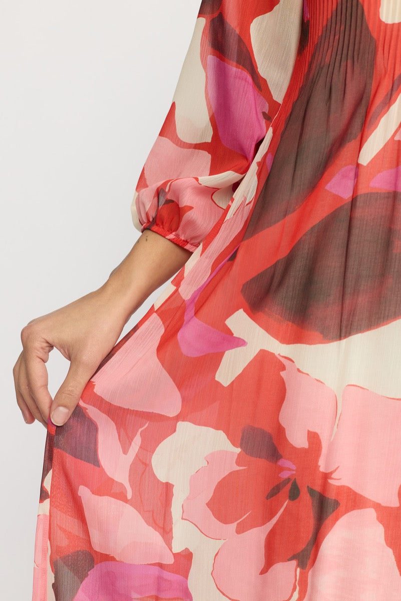 2 Biz Dieppe Kjole Pink