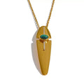 Löwenstein Uniq Stainless Steel Zircon Guld