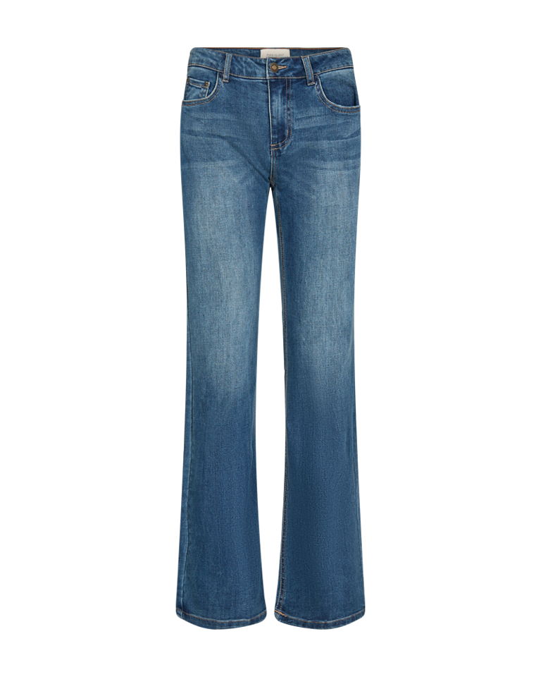 Freequent Harlow Jeans Buks Lys Blå