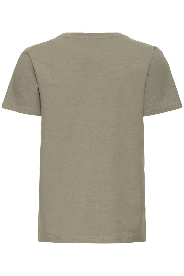 FRANSA Zasholuder T Shirt V Hals Agave Grøn