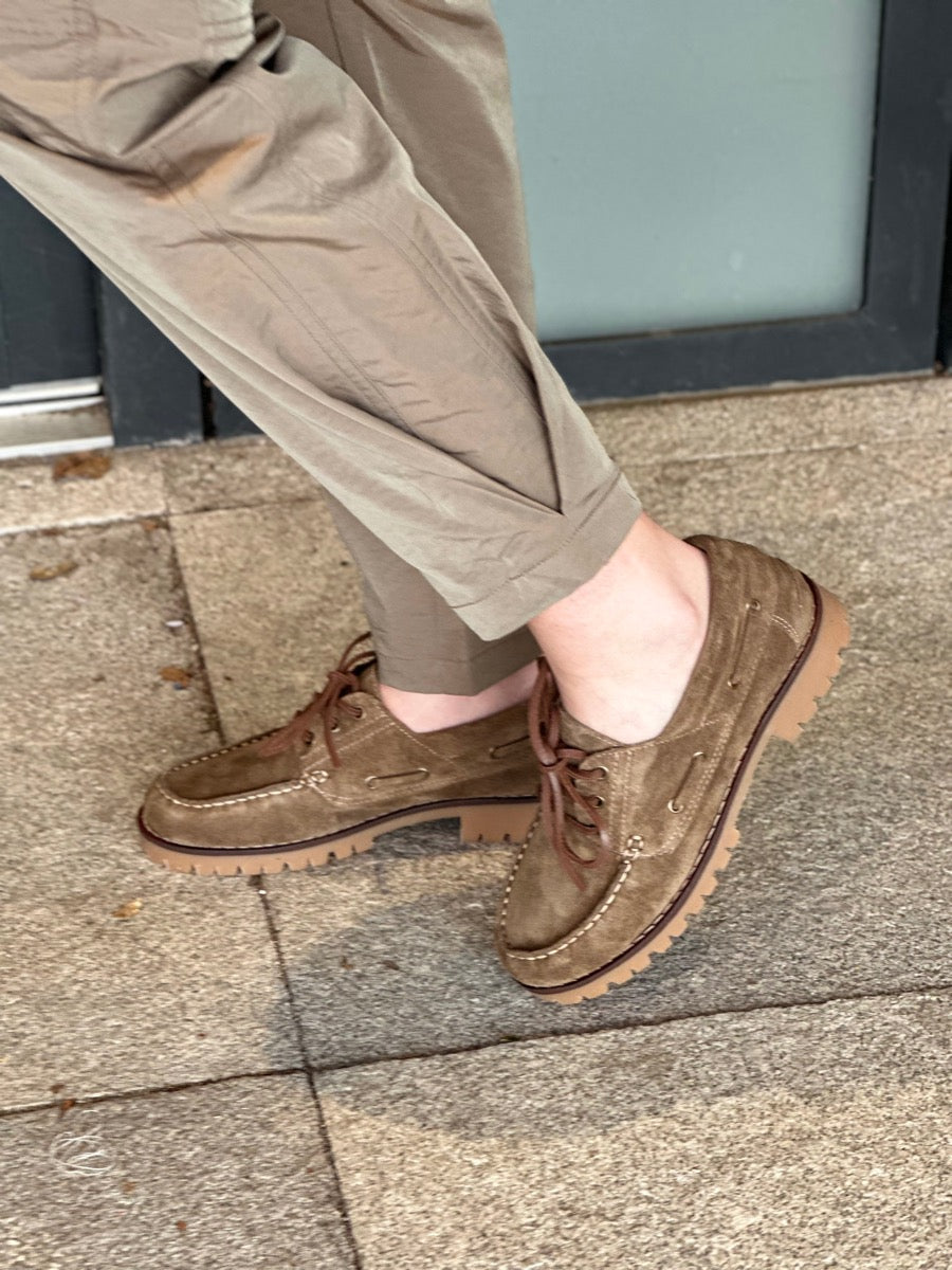 ShoeDesign NAUTICA S Taupe Dark Brun