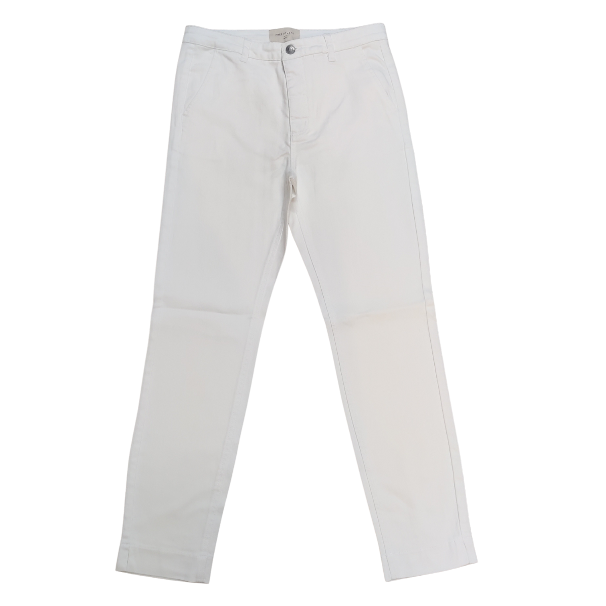 Freequent Rock Bukser Twill Hvid