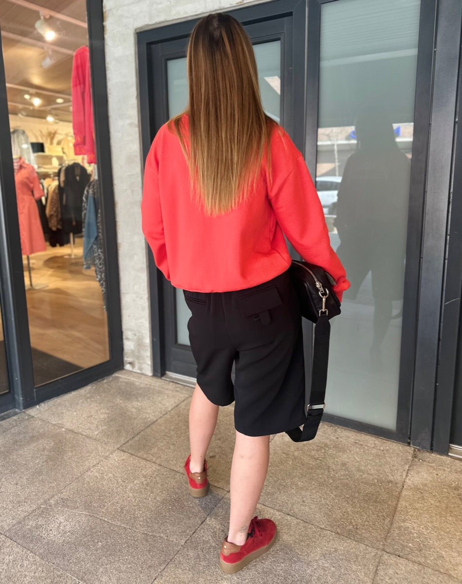 GOSSIA TeklaGO Bermuda Shorts Sort