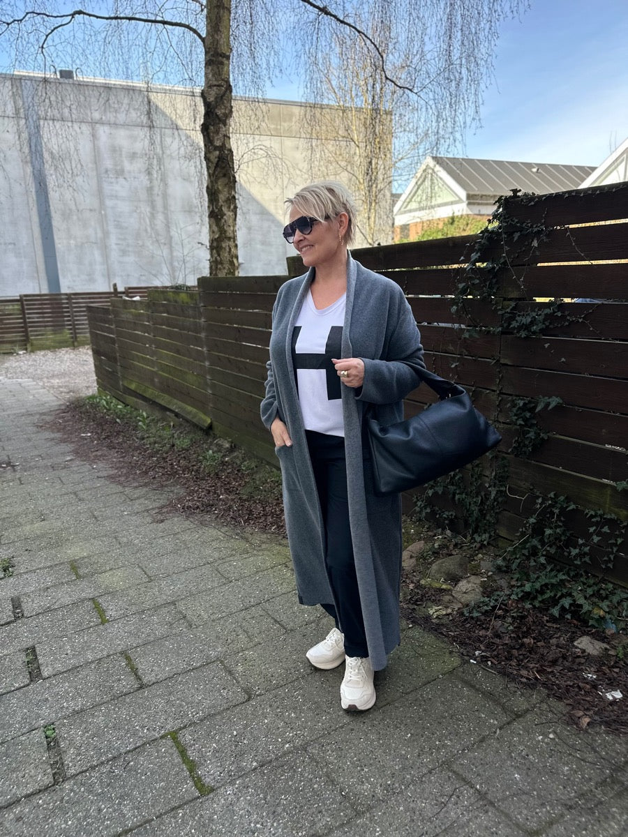 HSCPH Cardigan Lang Grå