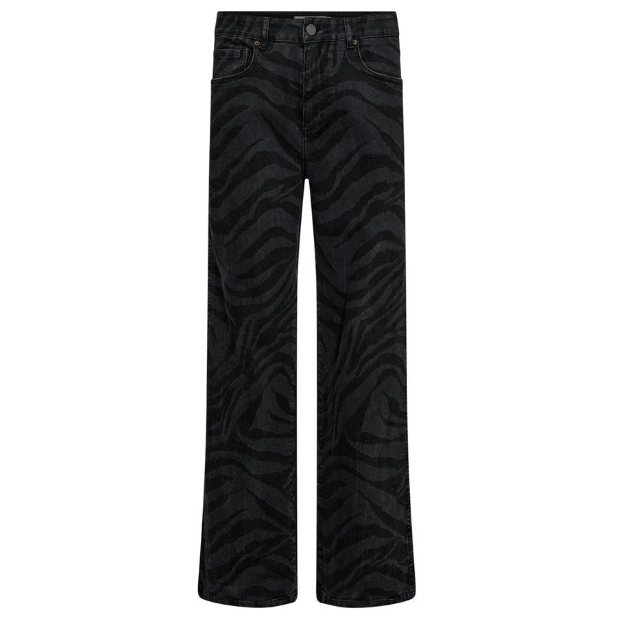 GOSSIA KiannaGo Jeans Black Zebra