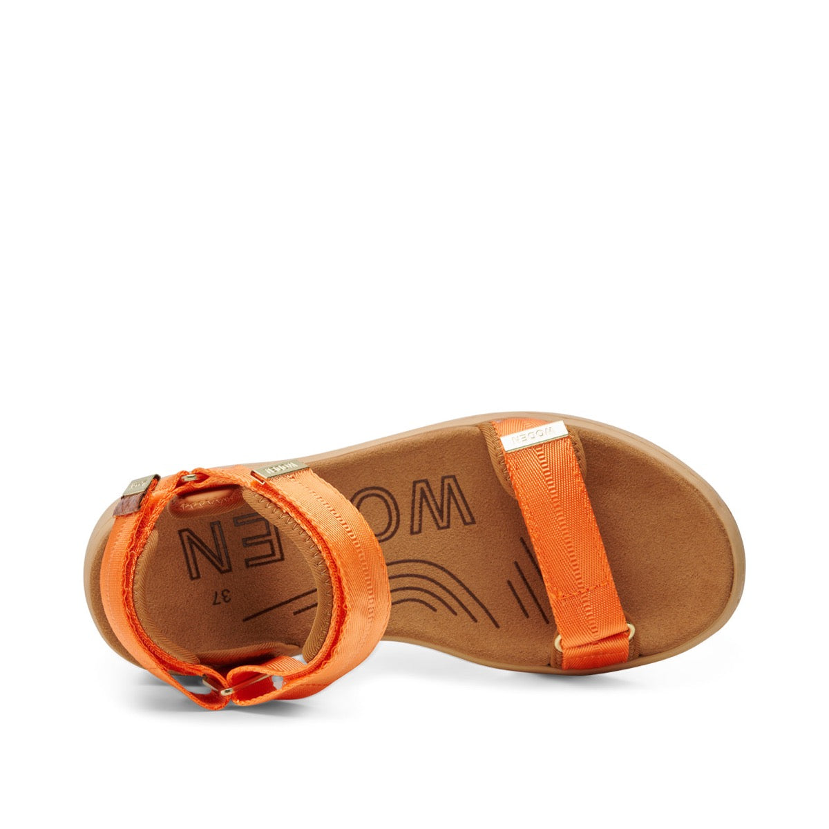WODEN Line Sandal Tiger Orange
