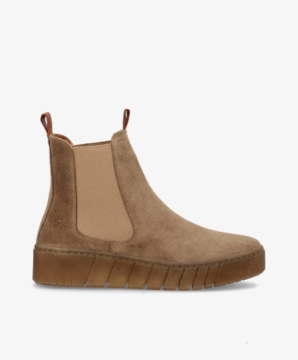 ShoeDesign MOOVED Læder Støvle Beige