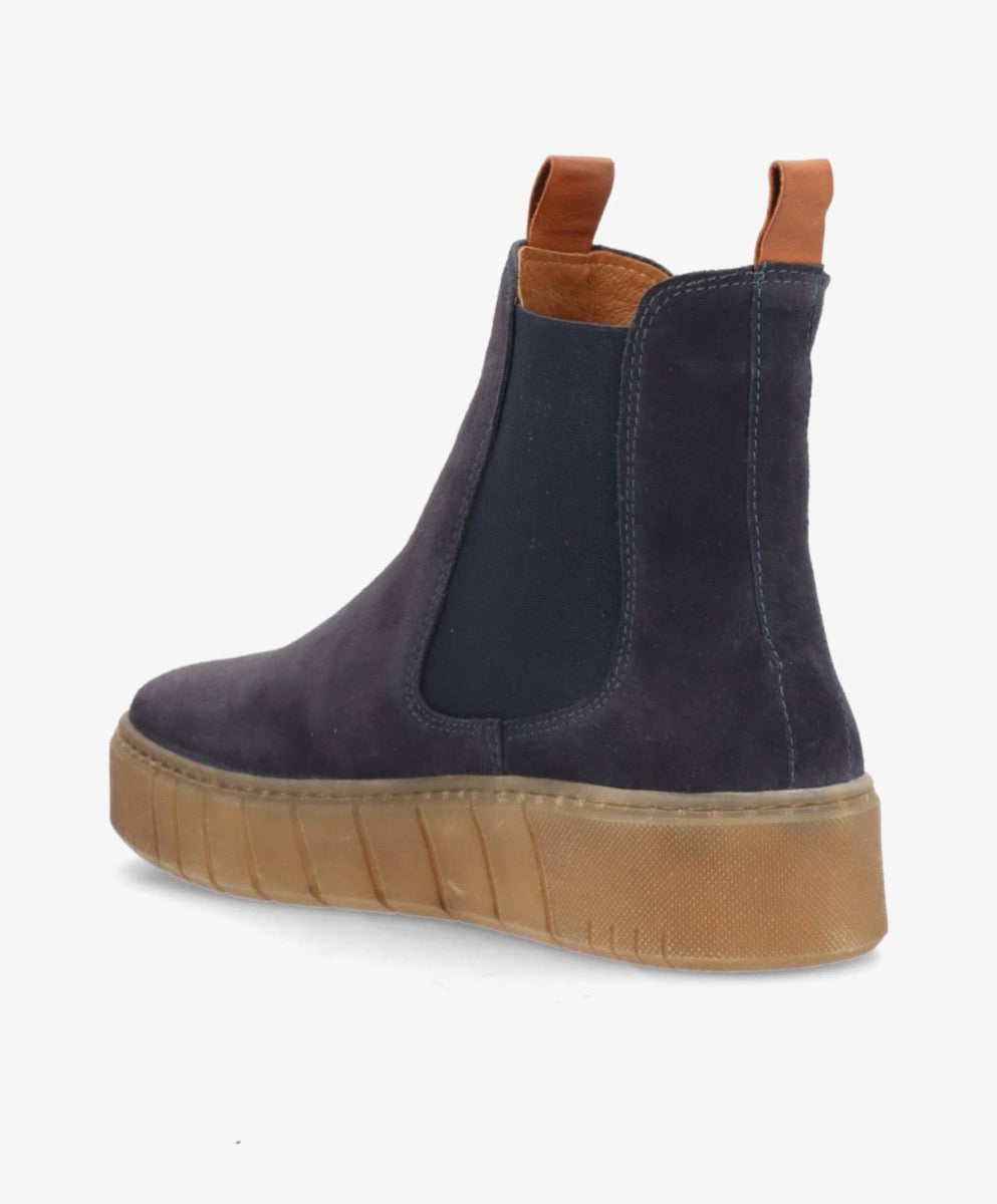 ShoeDesign MOOVED Læder Støvle Blå