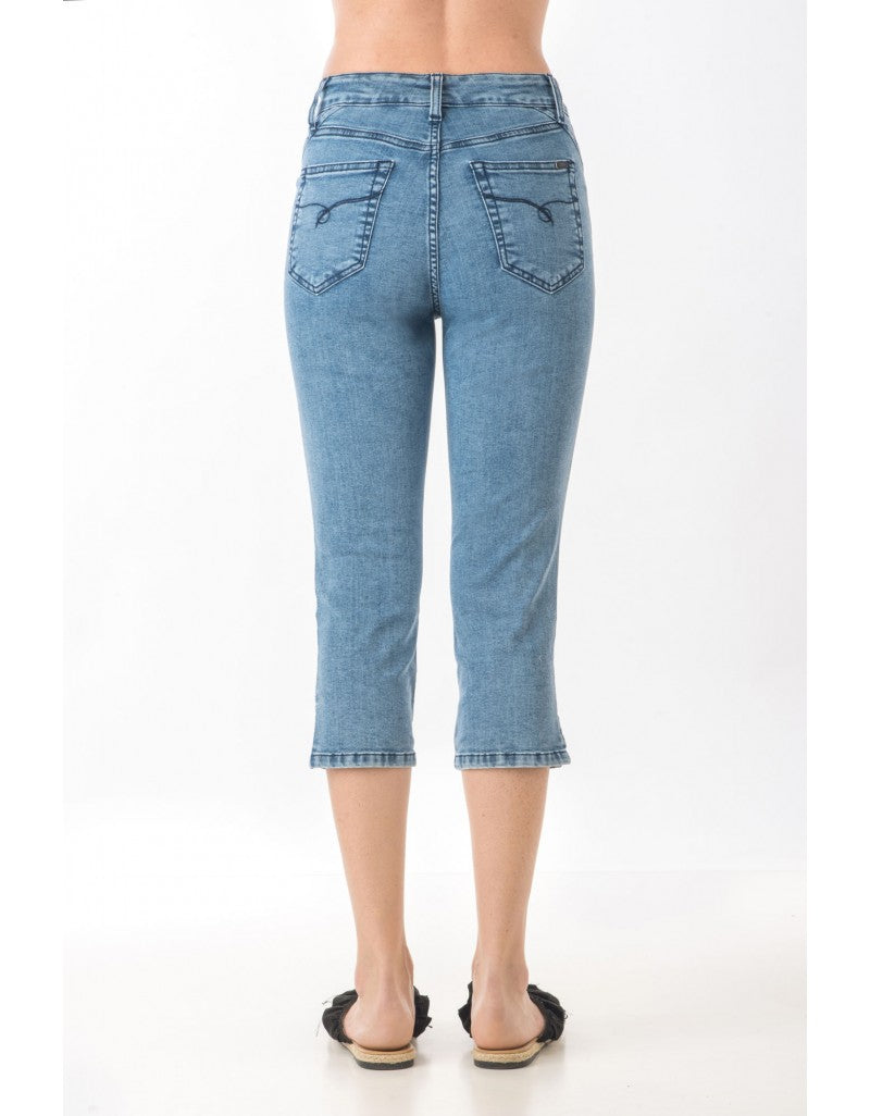 Jonny Q Capri Buks Light X Fit Denim