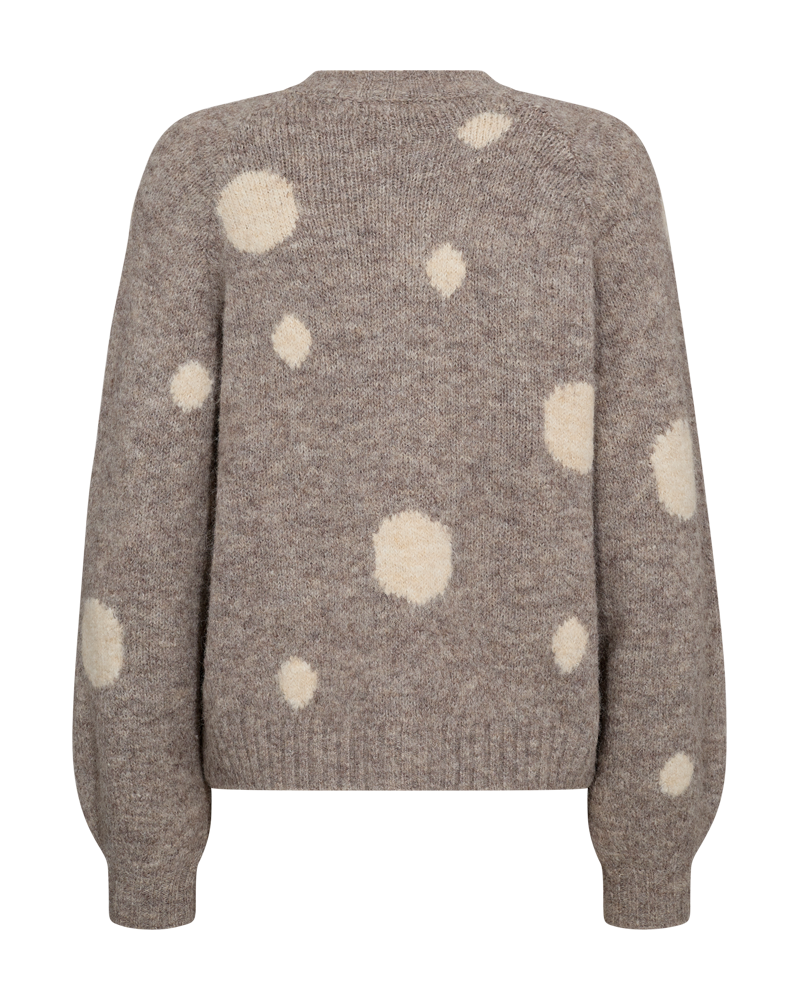 Freequent Louisa Cardigan Desert Taupe m Moonbeam