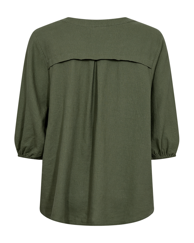 Freequent Lava Bluse Deep Lichen Grøn