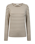 Freequent Liana T Shirt Moonbeam Desert Taupe