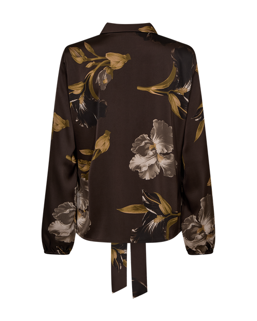 Freequent Zila Bluse Mole w Desert Taupe Brun