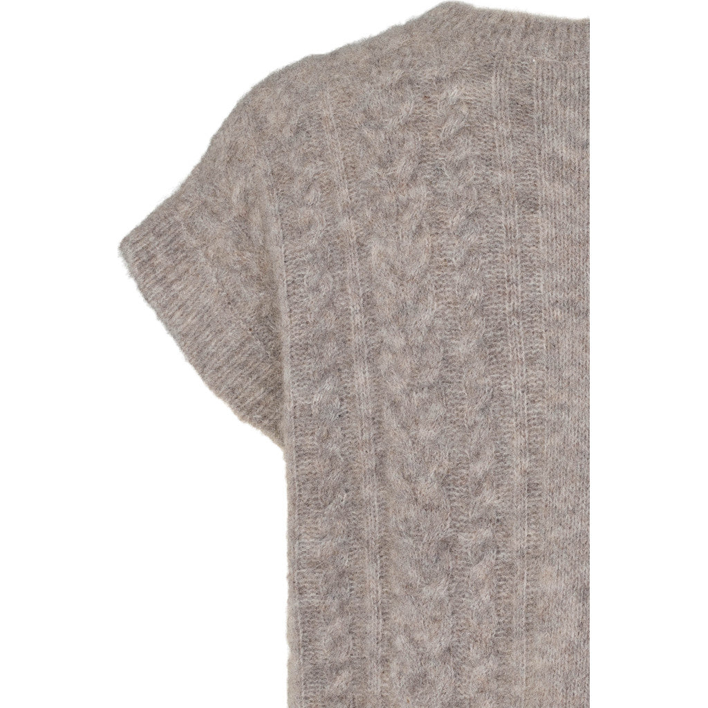 PBO Meri Kadla Strik Vest Warm Iron