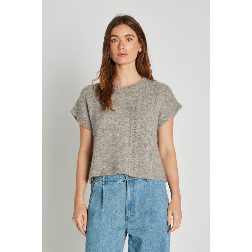 PBO Meri Kadla Strik Vest Warm Iron