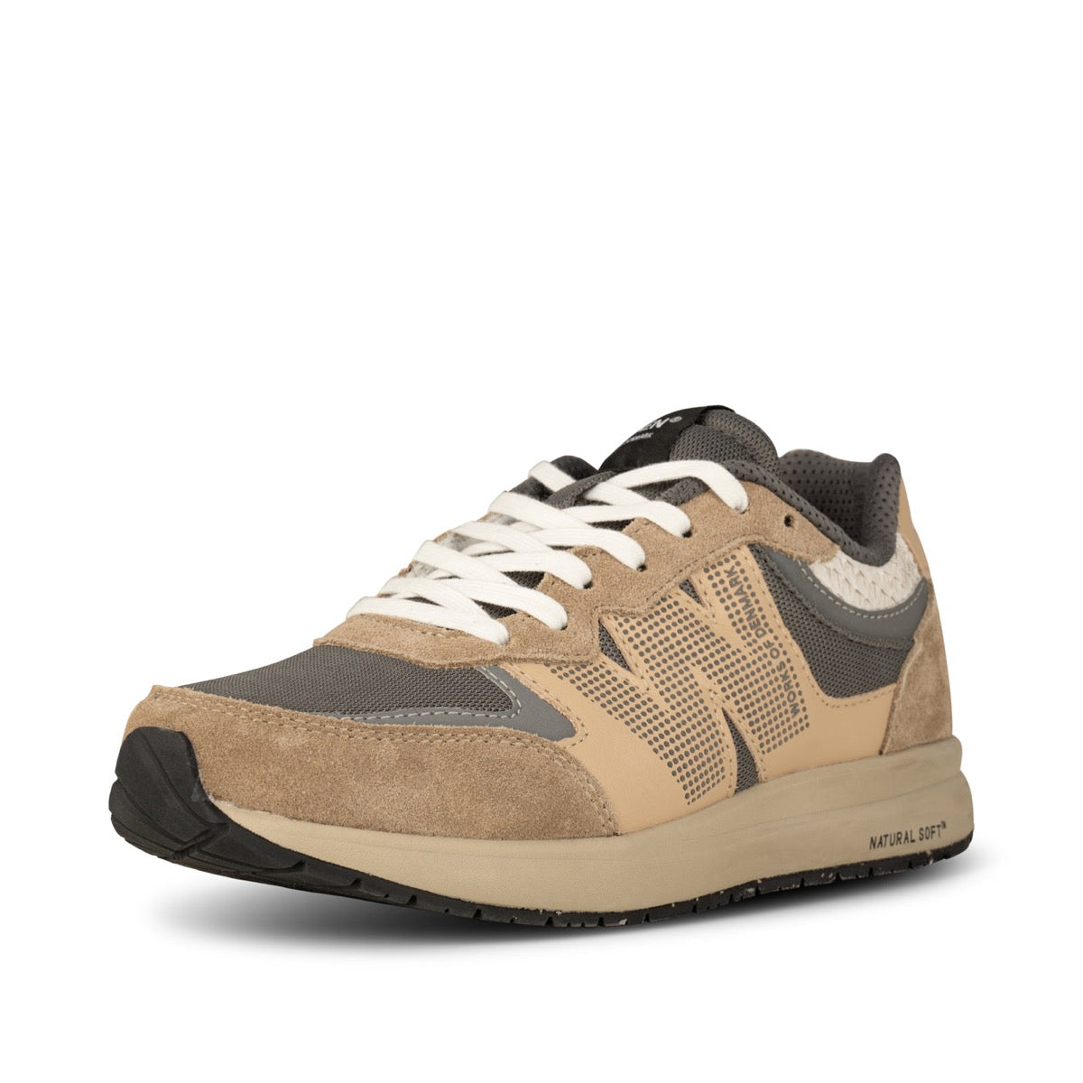 WODEN Rigmor Reflective Sneak Silver Mink