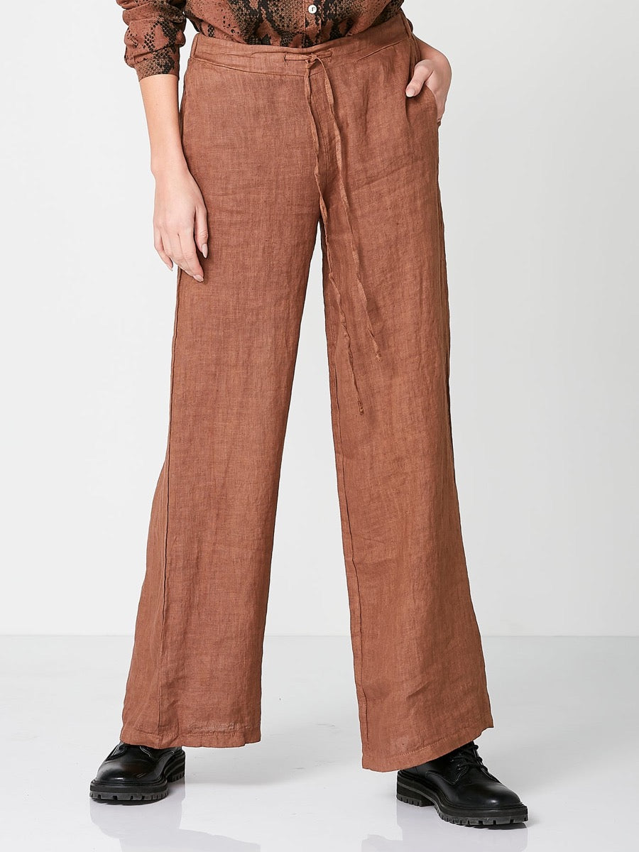 Nü Denmark Rosalil Bukser Camel Brun