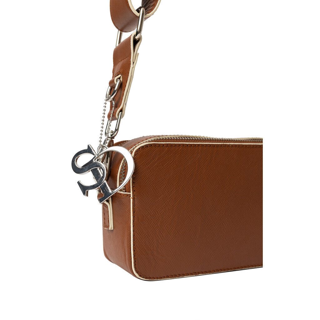 STYLISM 66 Læder Crossover Taske Cognac