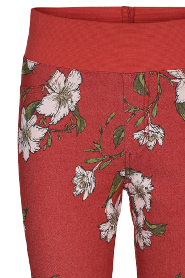 Freequent Shantal Capri Bukser Bouquet Tomato