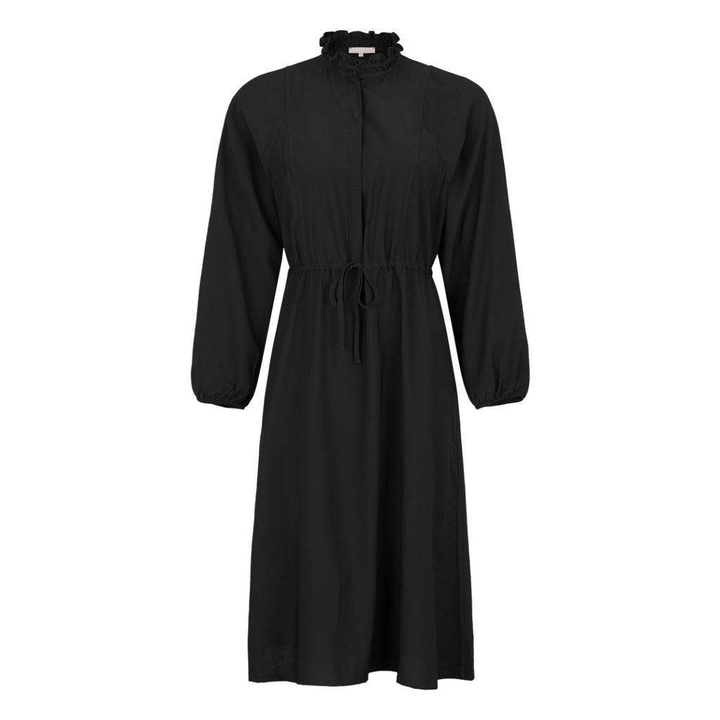 Soft Rebels Avalina Midi Kjole Sort
