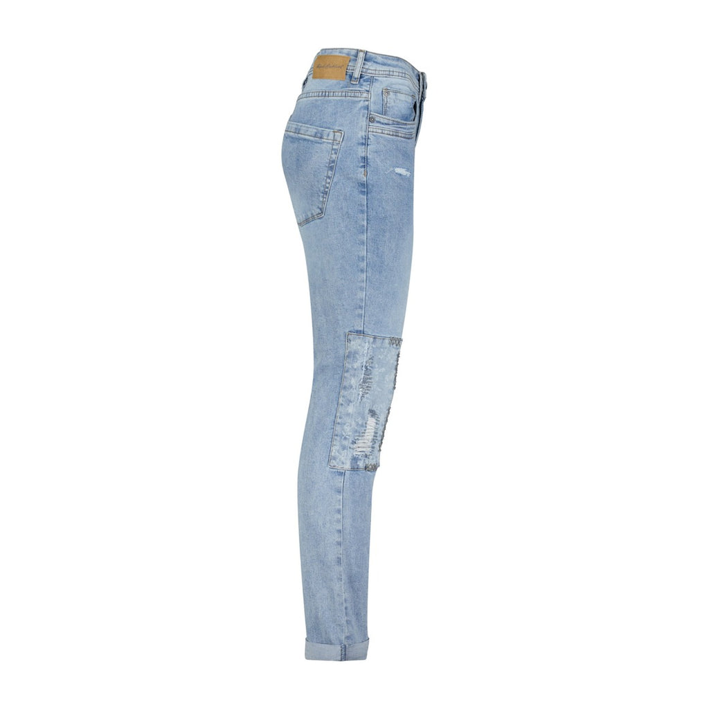 Red Button Kate Jeans Patchwork Denim Blå