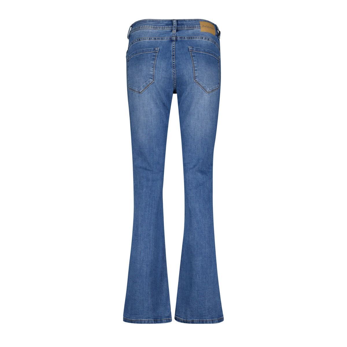 Red Button Babette Jeans Flared Legs L31 Stone Used Blå