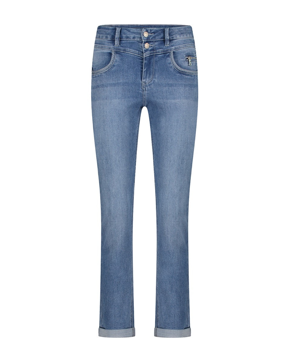 Red Button Sienna Jeans 1 Zip Stone Used