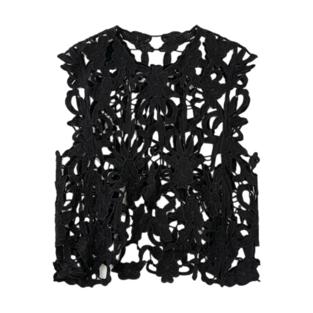 Tim & Simonsen Gudrun Lace Top Sort  Onesize